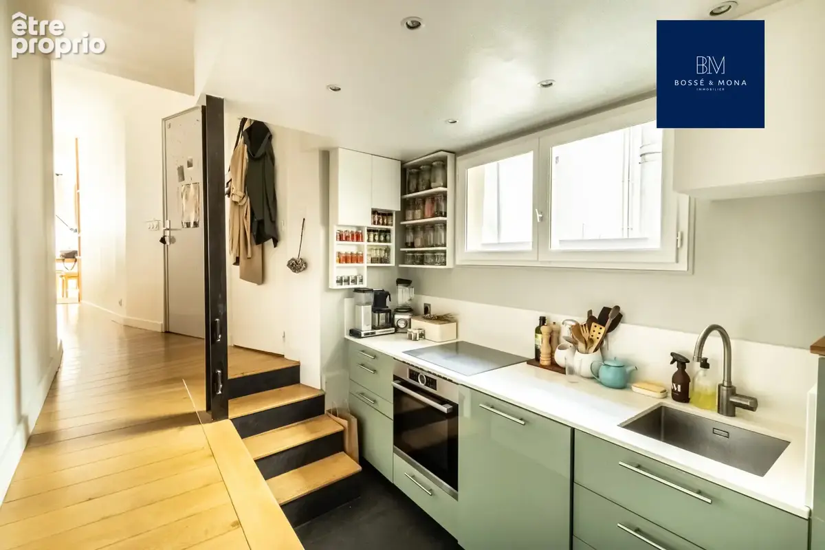 Triplex de 71m2 refait par architecte - photo 12