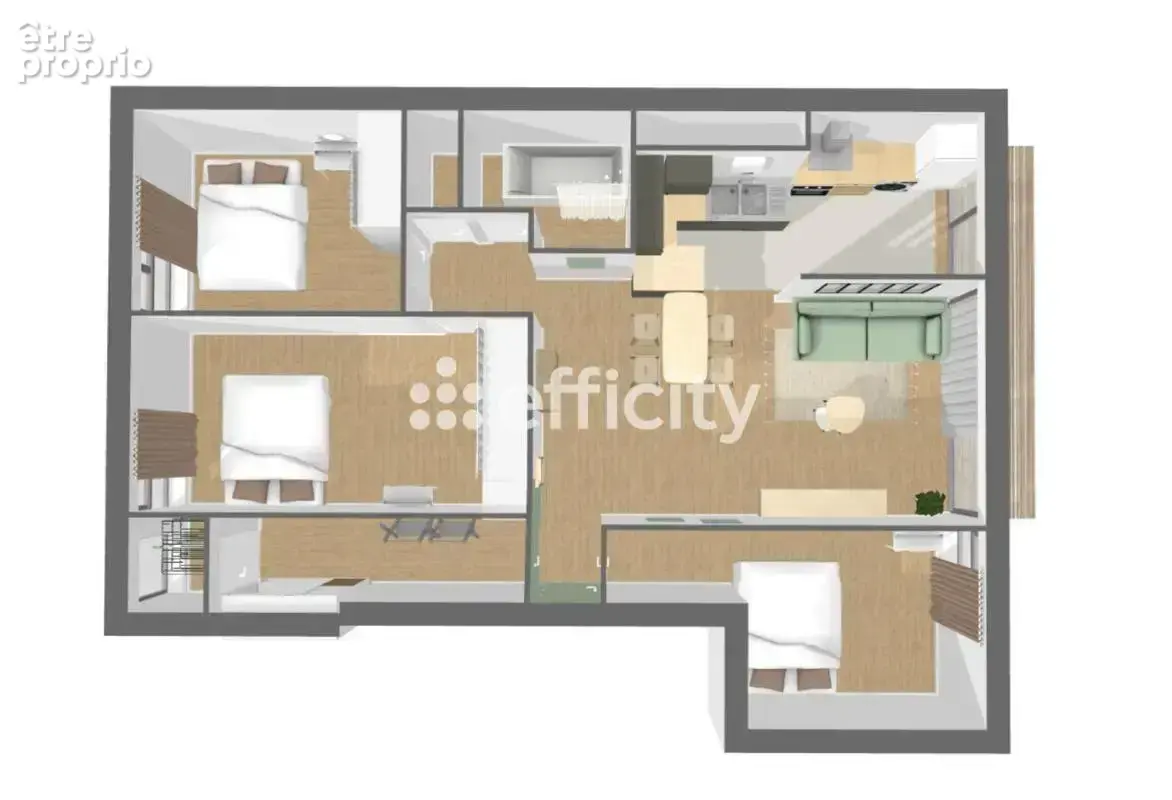 Appartement - photo 3