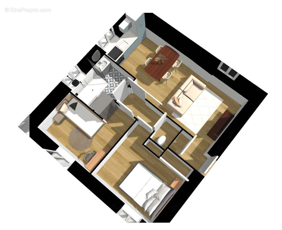 Photo 2 - Appartement à VAULX-MILIEU