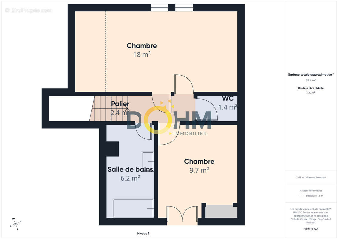 A vendre chalet a saint-ferreol des cotes, 3 chambres, grande piece de vie - photo 21