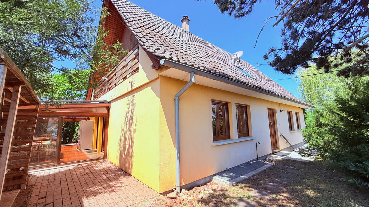 Maison - 191m2 - 6 chambres - Terrain 1053m2 - En limite de zone constructible en haut de Zellenberg ! - photo 7