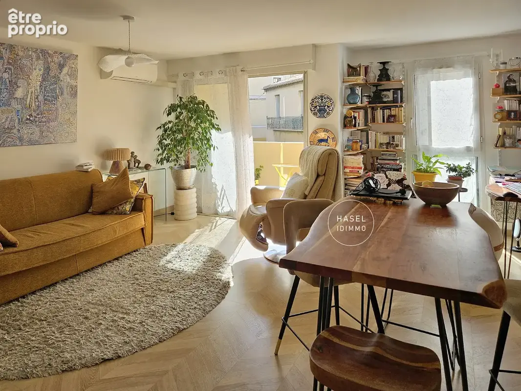Sète centre ville, beau T2 de 51 m2 entièrement refait, avec balcon et loggia fermée - photo 3
