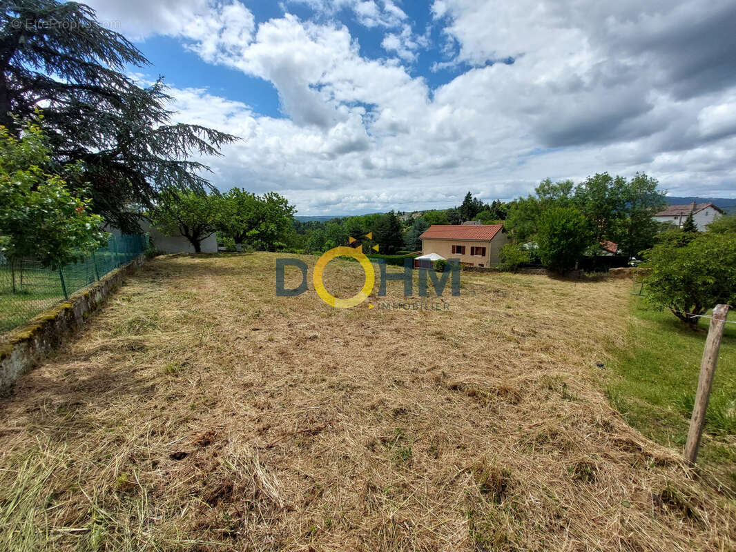 À VENDRE   Terrain constructible de 994 m2   Monistrol-sur-Loire (secteur Gournier) - photo 2