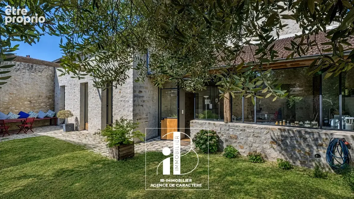 Bourron-marlotte – maison ancienne de caractère 210 m² – jardin clos 518 m² - photo 7