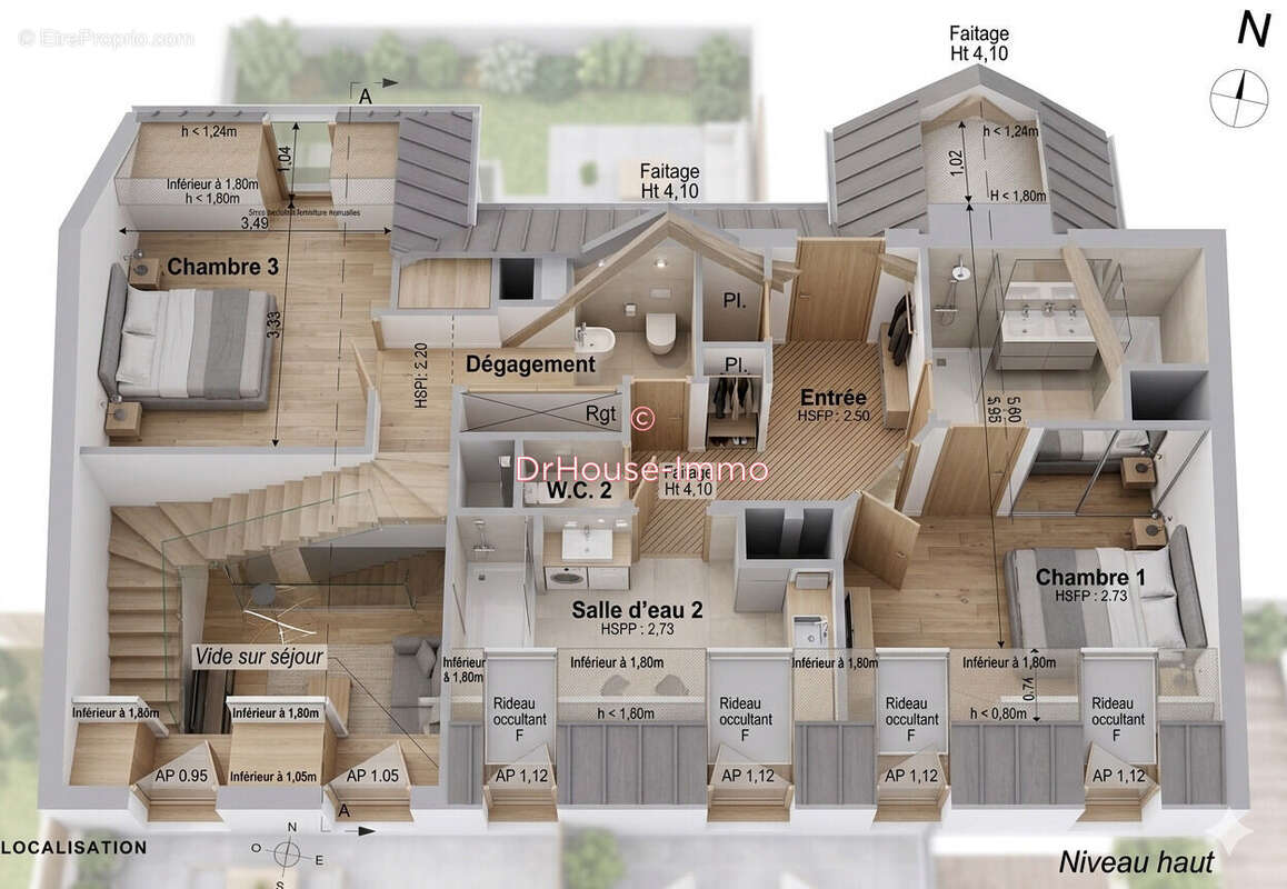 Appartement 98 m² à Saint-Malo  - photo 51