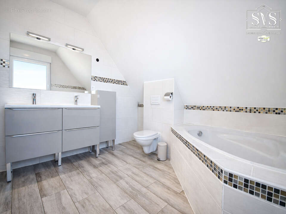 Maison individuelle (2018) - 5 pièces dont 3 chambres - 77,01 m2   Jardin & terrasse   Sous-sol complet   Gara - photo 13