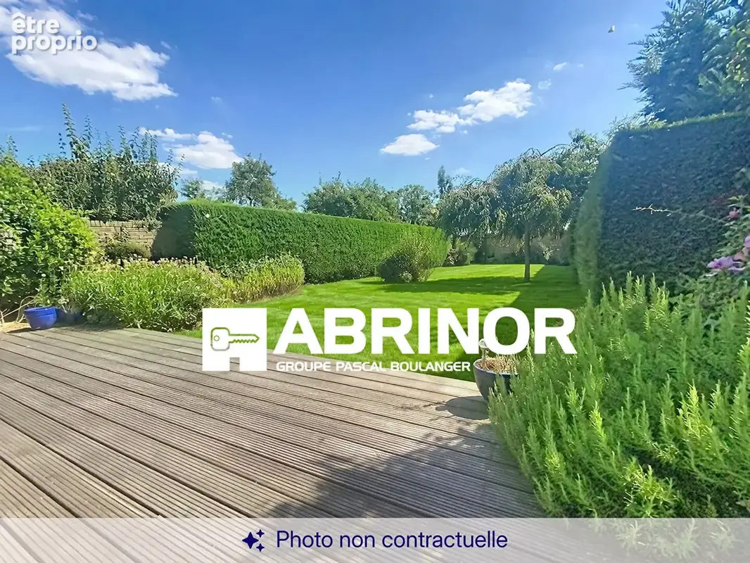 Maison individuelle - 3 chambres + bureau-mezzanine-cave-jardin-garage. - photo 2