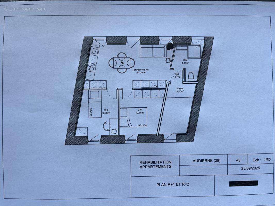 Appartement à AUDIERNE