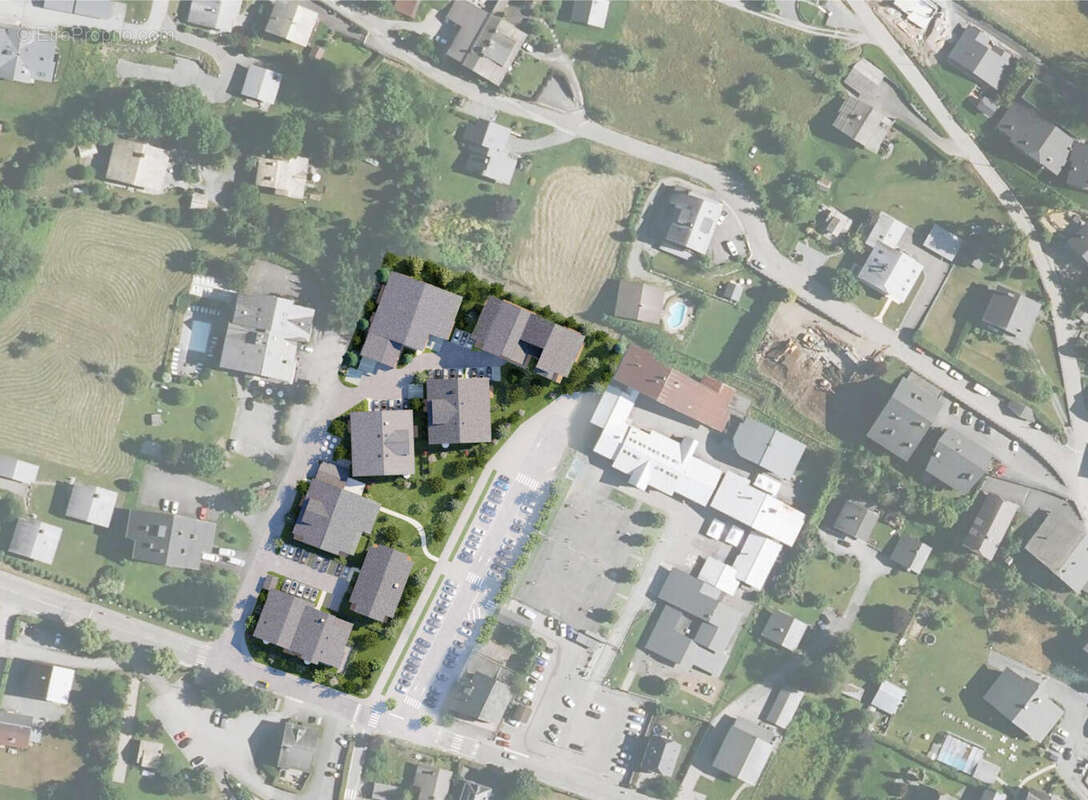 SAMOENS Ski Apartment for sale - Plan de masse ins - Appartement à SAMOENS