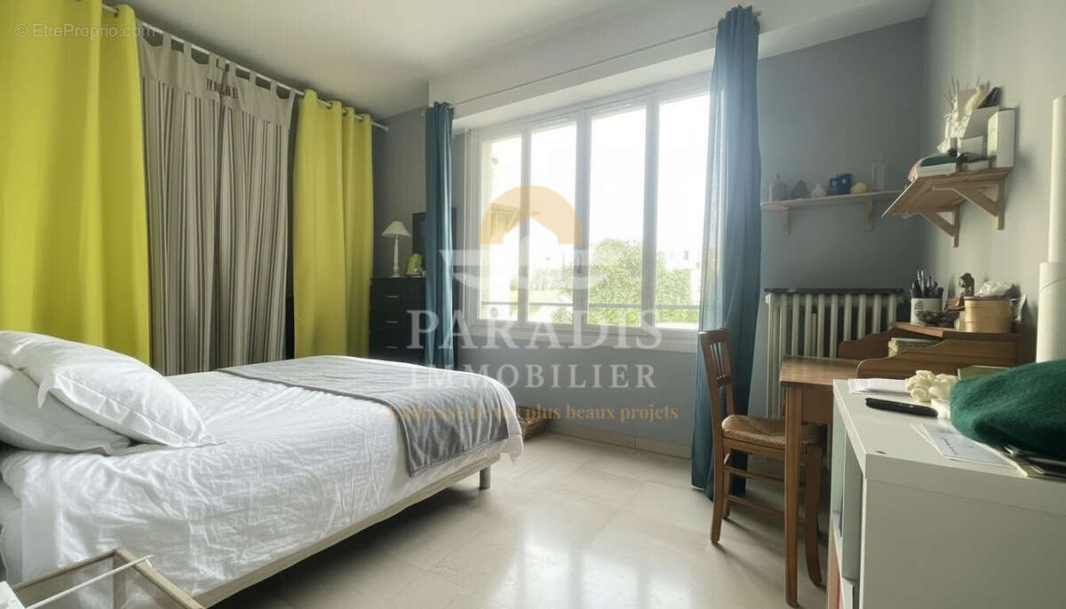 Chambre - avec rangements - orientée Est - Appartement à NICE
