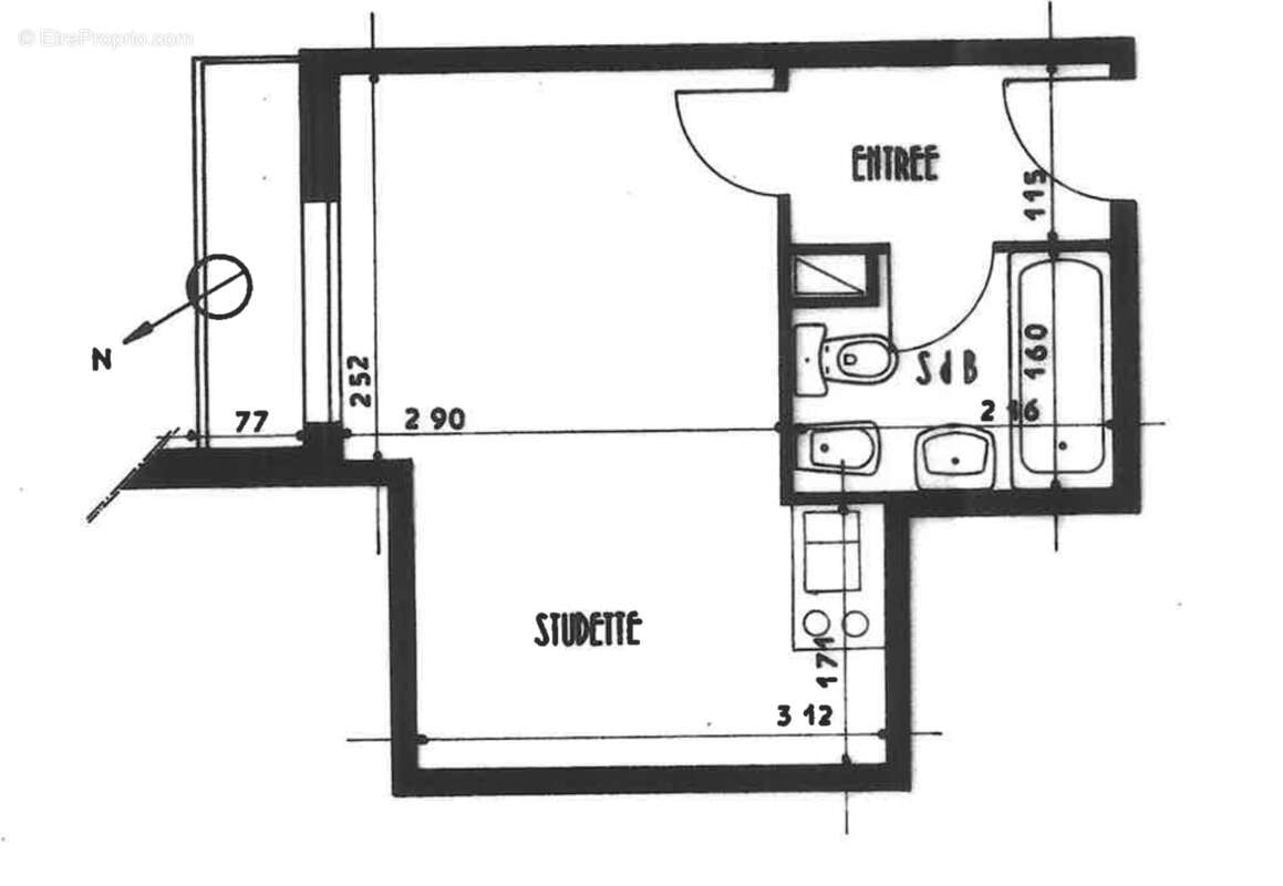 Appartement à PARIS-15E