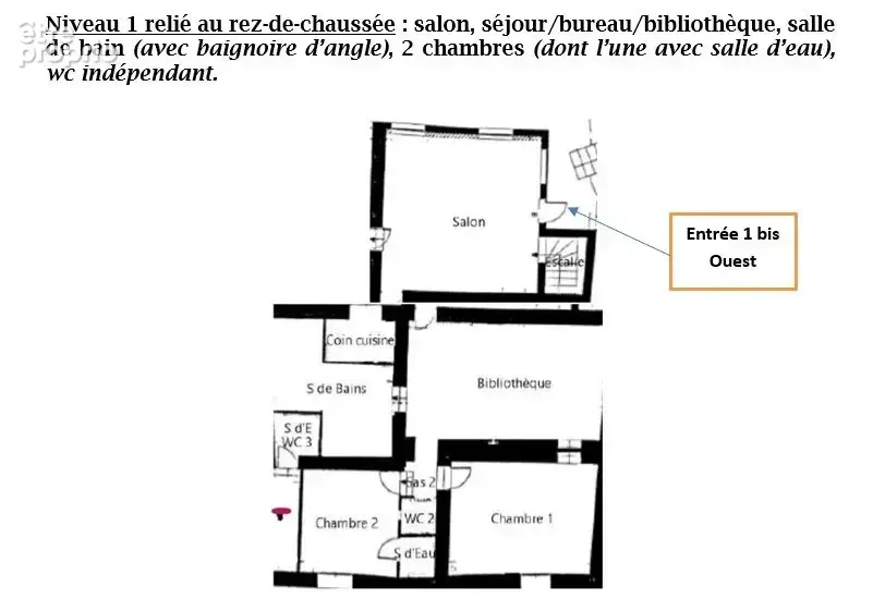 DIEULEFIT - 26220 – Propriété rénovée - 15 pièces – 7 chambres - 330 m²    Piscine 54 m² - Au cœur d’un domaine boisé Terrain 12 - photo 34