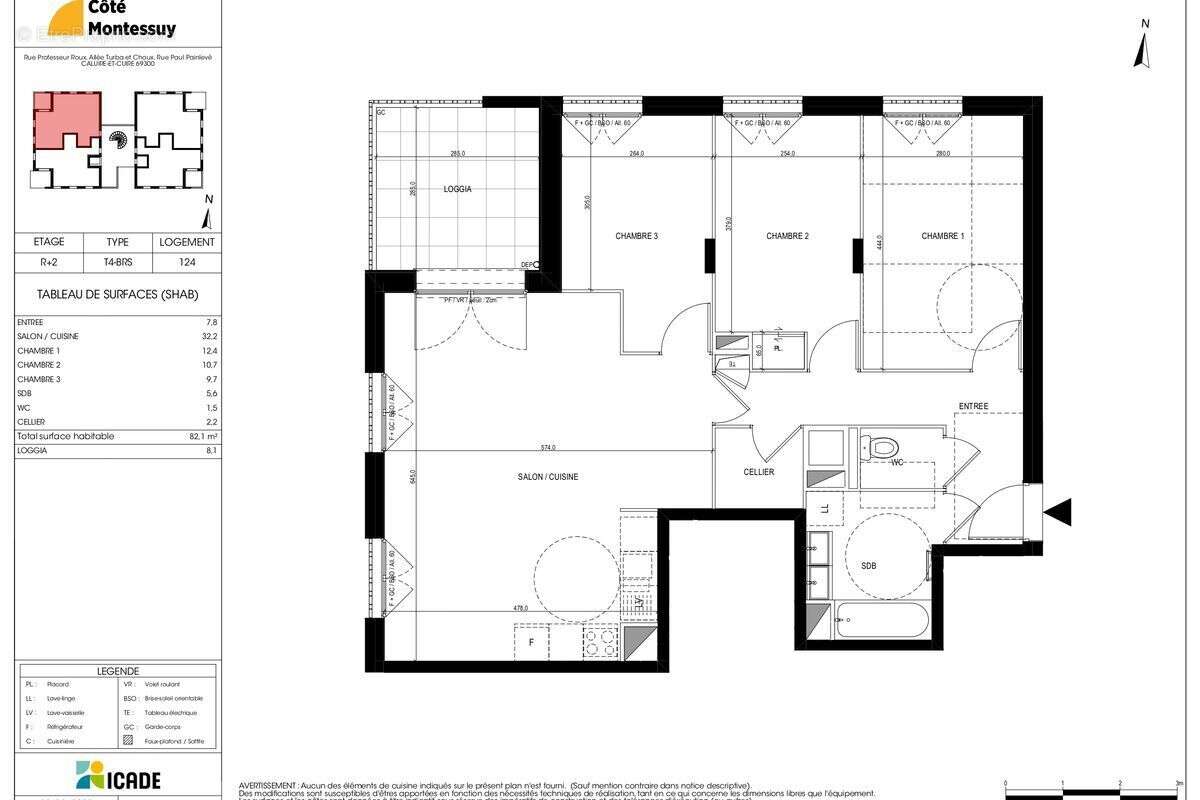 Appartement à CALUIRE-ET-CUIRE