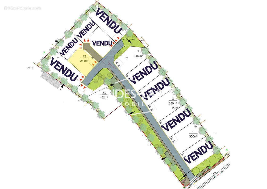 Terrain à SAINT-PAIR-SUR-MER