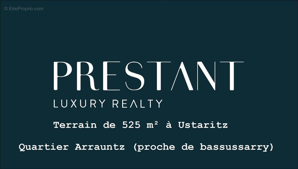 Terrain à USTARITZ