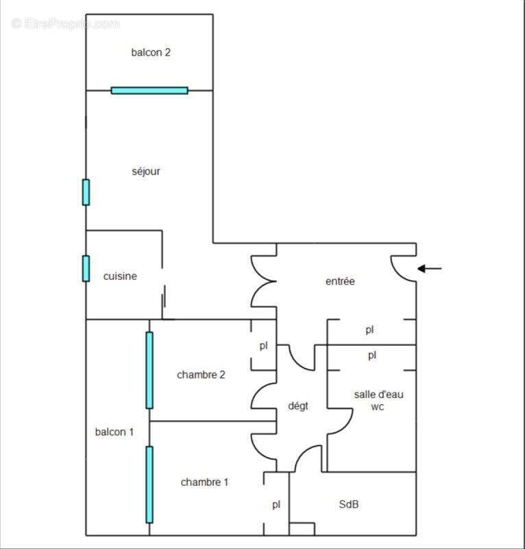 Appartement à ROQUEBRUNE-CAP-MARTIN