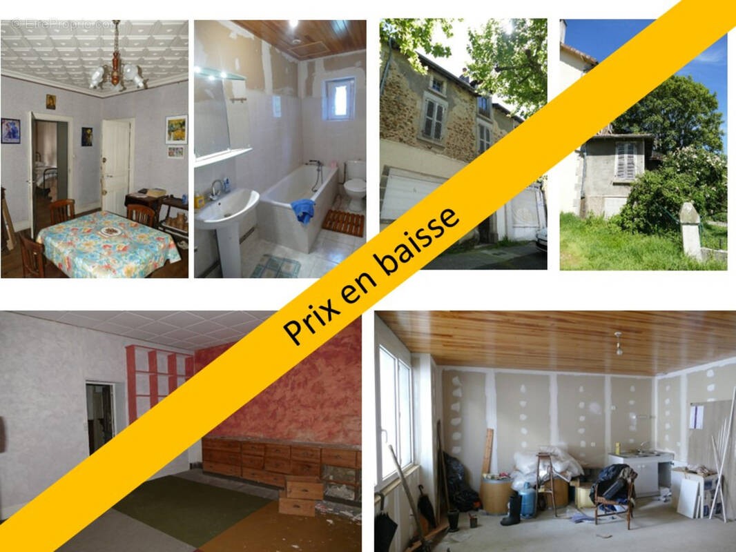 Maison à rénover avec local commercial et logement indépendants (Maurs, 15) - photo 1