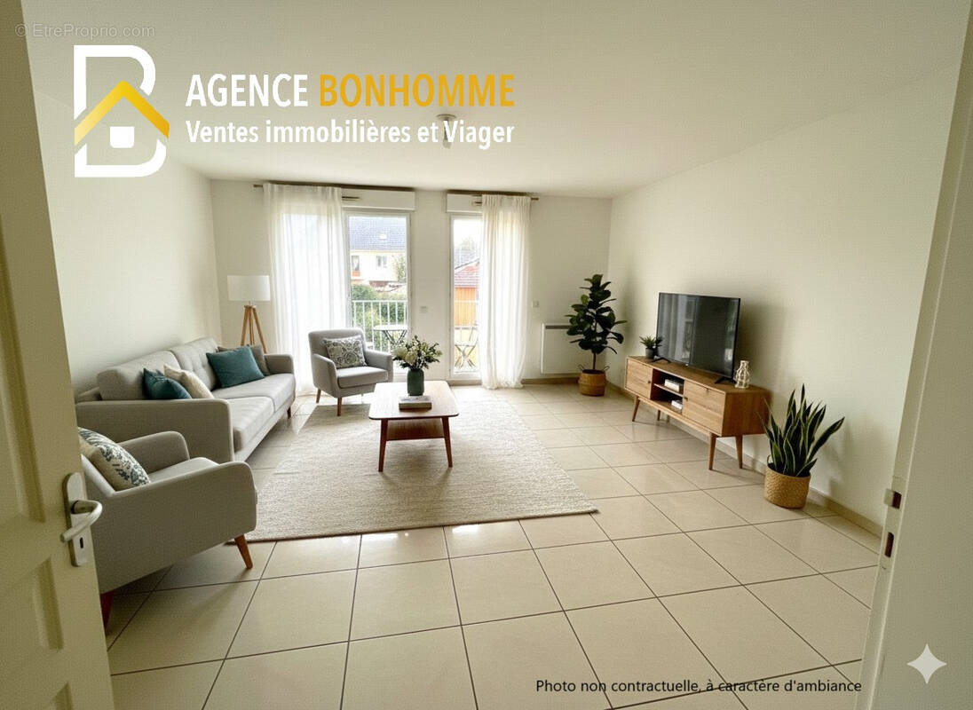 Appartement 2 pièces - Centre-ville Gasny 27 - photo 1