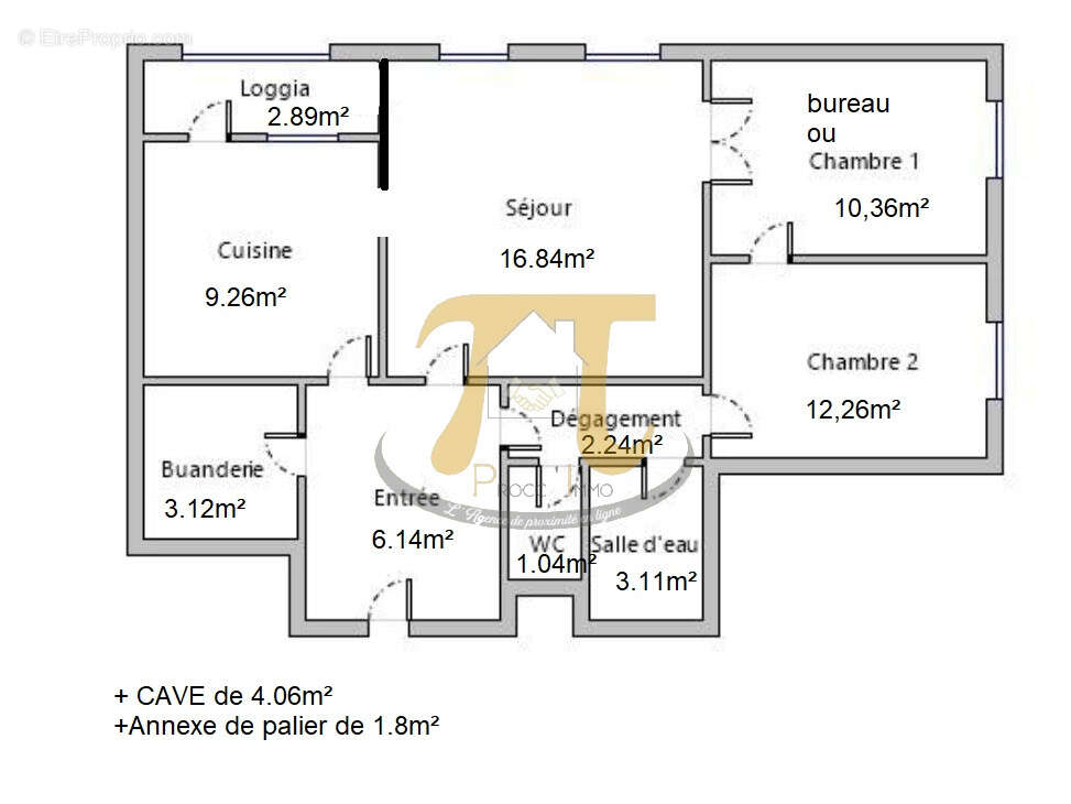 Appartement à TOULOUSE