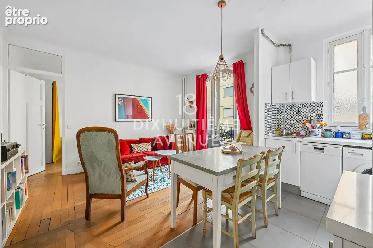 Rue Duhesme - Jules Joffrin - 37m² - photo 2