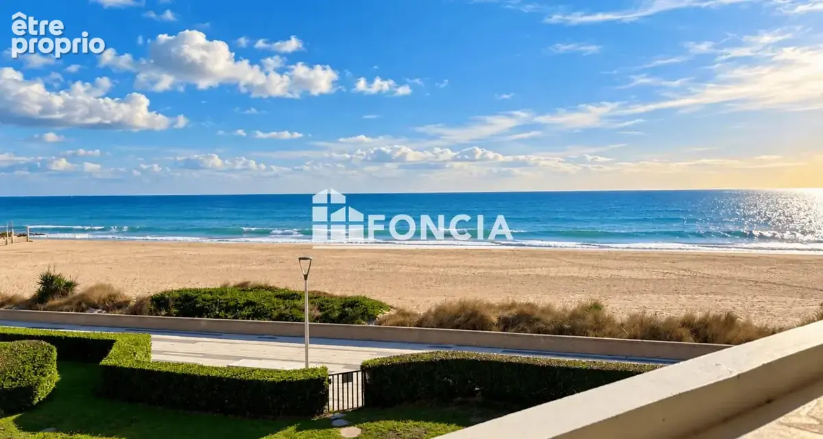 Canet sud – t2 cabine 39,07 m² – terrasse 13 m² – parking – accès direct plage - photo 12