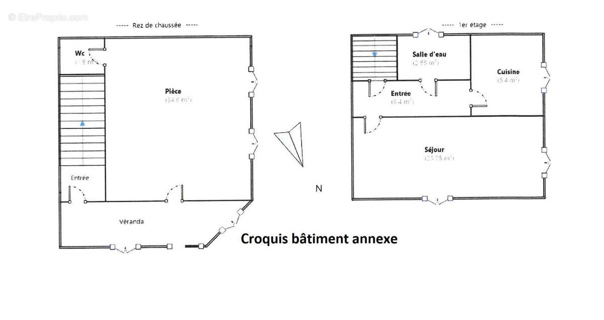 Maison 1930 non mitoyenne avec dépendance -Parcelle de 387 m²  Fort potentiel - photo 5