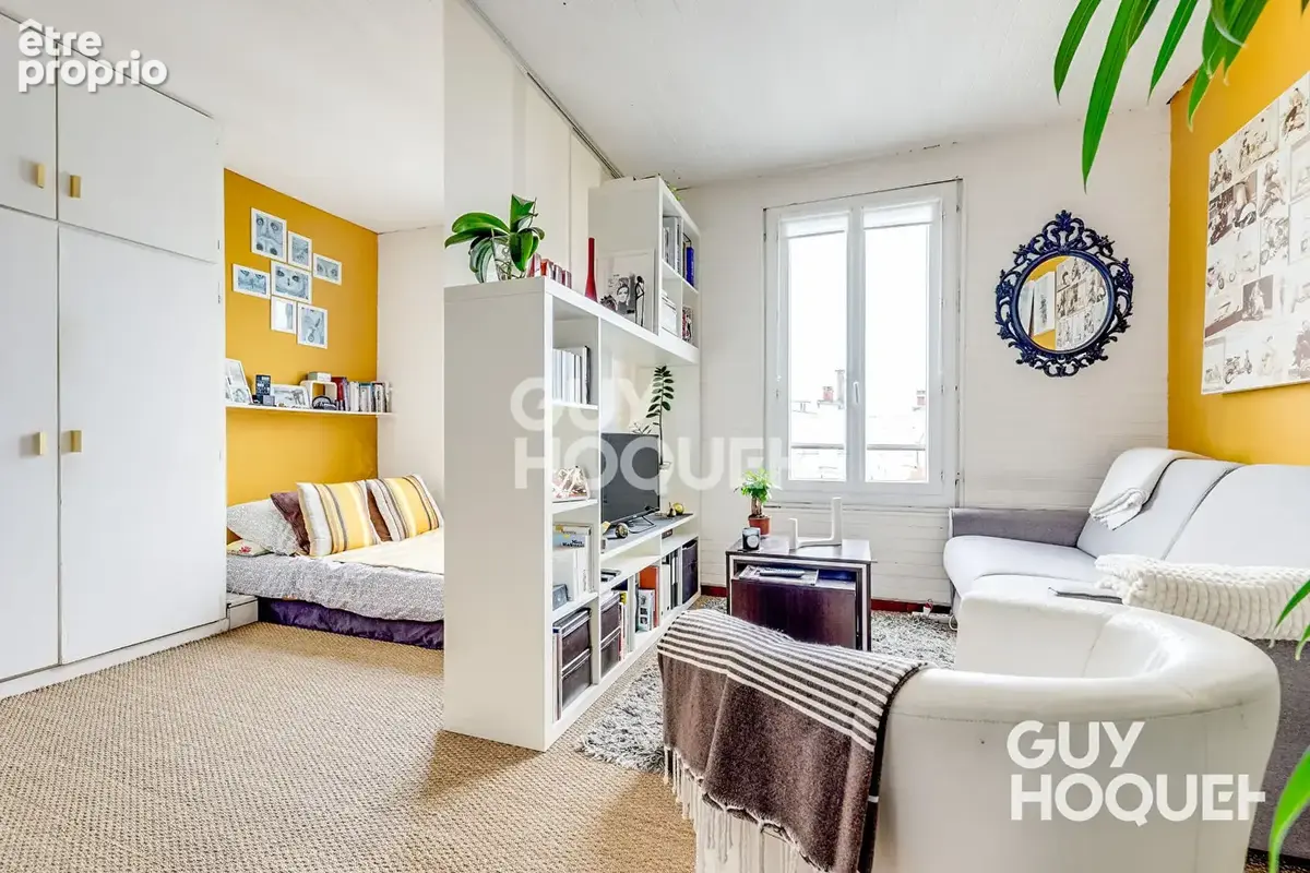 Appartement Paris 1 pièce(s) 26.95 m2 - photo 8