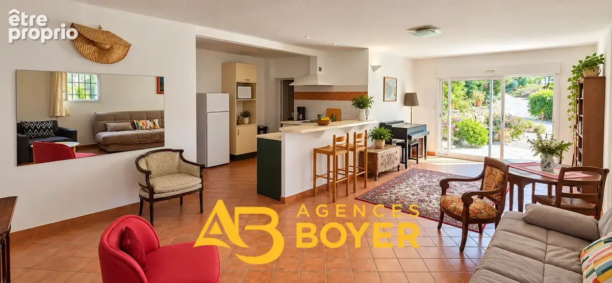 La Cadière-d’Azur   Villa à vendre de 210 m2 avec vue mer, piscine et appartement indépendant - photo 15