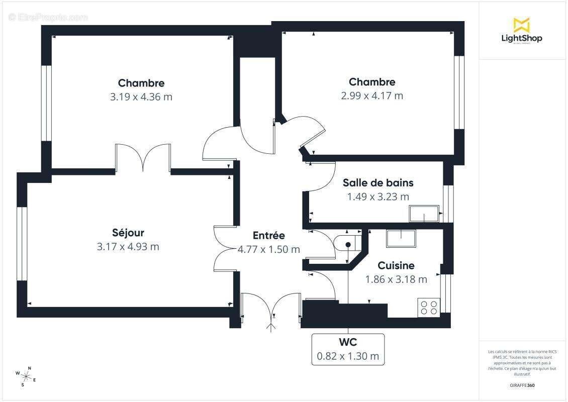 Appartement à ASNIERES-SUR-SEINE