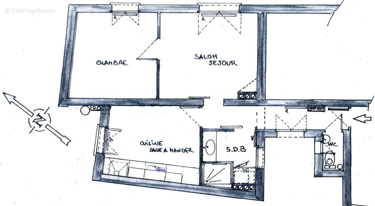 Appartement à BOIS-COLOMBES