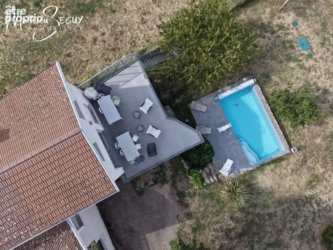 THURINS : Maison P7 avec Vue panoramique exceptionnelle sur les Vallons du Lyonnais - photo 11