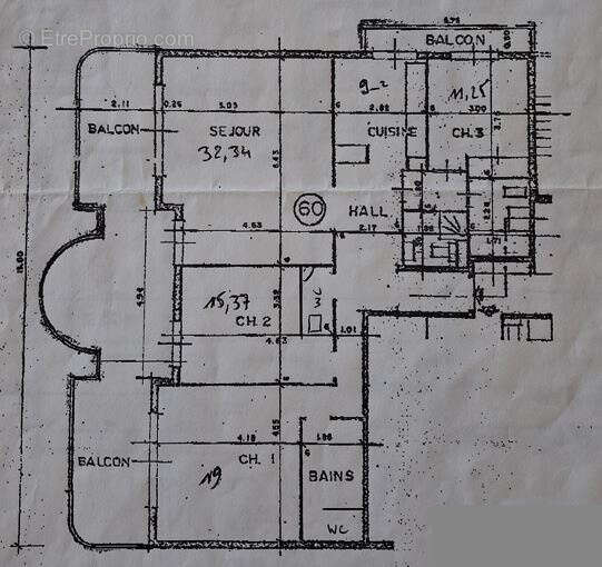 LE CANNET à vendre 4 pièces de 117 m2 avec terrasse et balcon, cave et garage sous-sol - photo 20