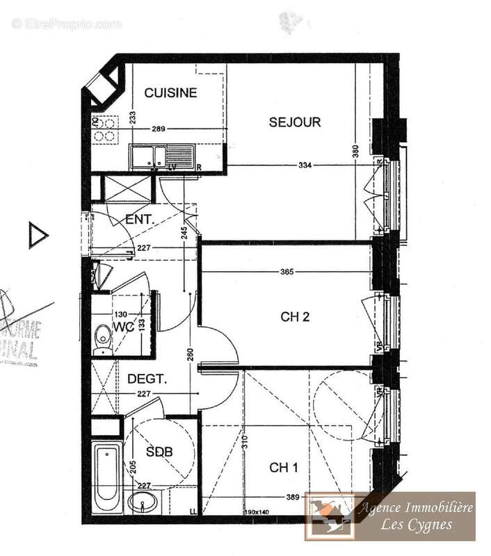 Appartement à FONTAINEBLEAU