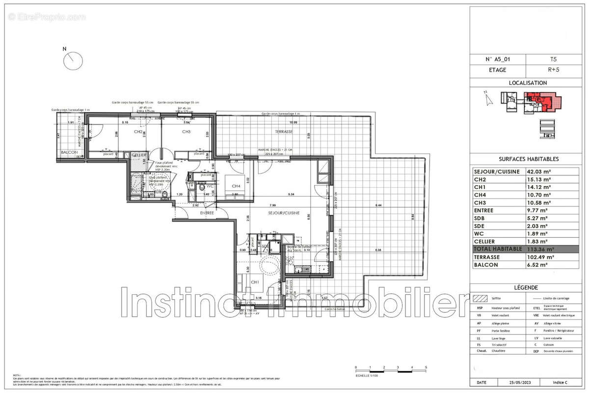 Appartement à RENNES