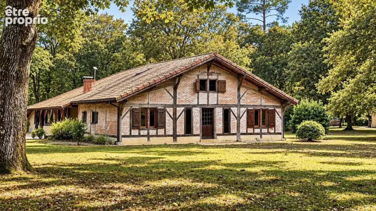 Soustons  authentique airial landais  322 m²  1,35 ha  312 m² de dépendances - photo 24