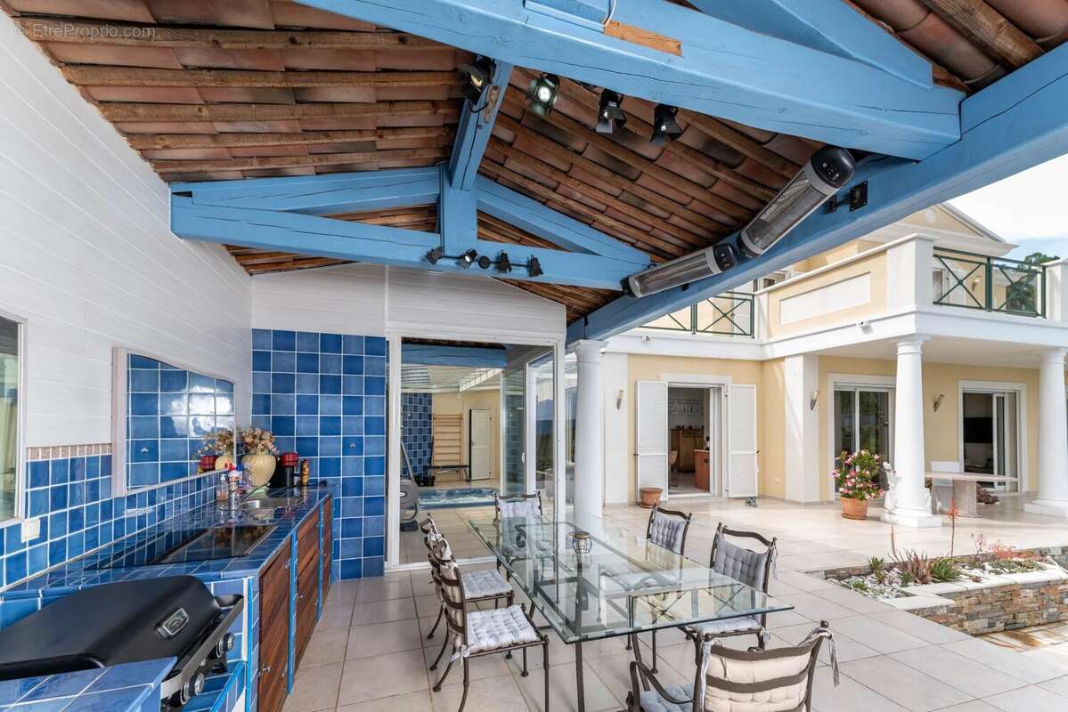 Falicon - Villa 7 pièces avec piscine chauffée, jardin 1350m², garage - photo 7