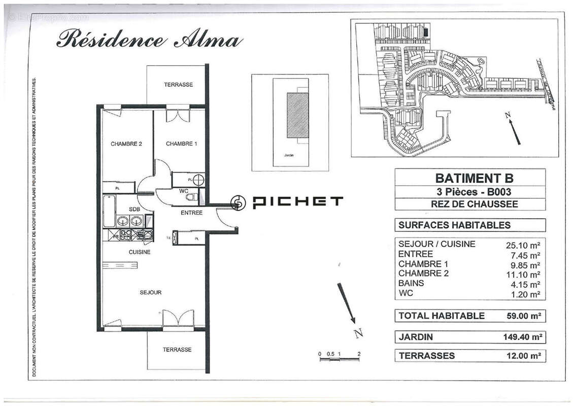 Appartement à SAINT-PIERRE-DU-MONT