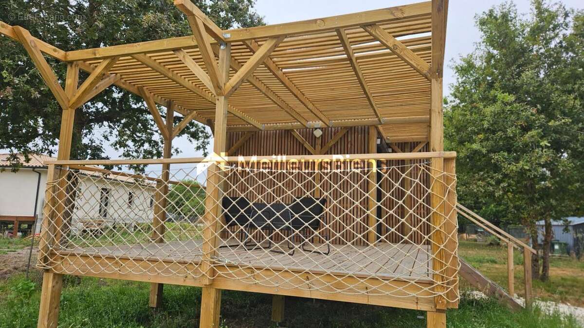 Propriété atypique au calme entre estuaire et plages océanes - maison structure bois sur pilotis - photo 2