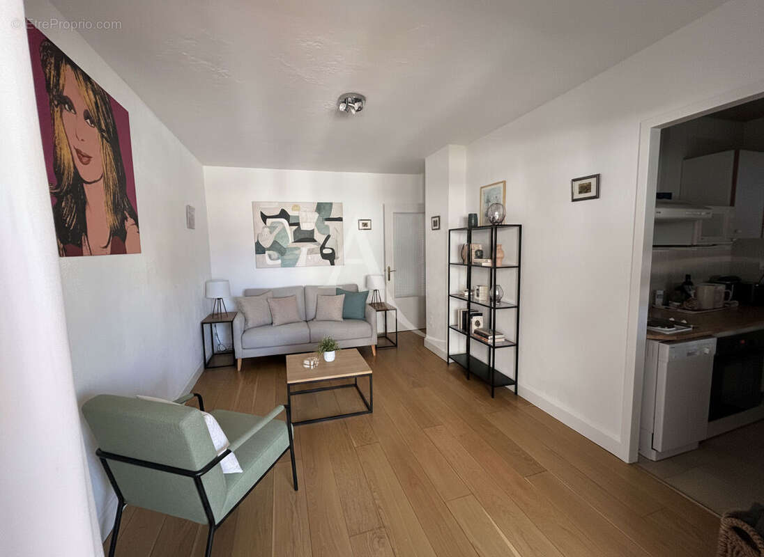 Studio Cannes 1 pièce 28 m2 avec une grande terrasse. - photo 2