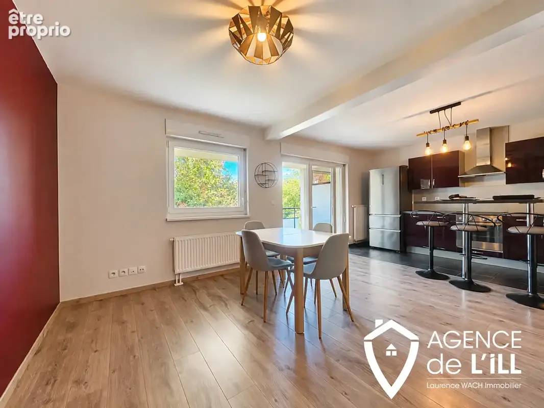 Sélestat   Résidence Le Muhlbaechel   Agréable 3 pièces de 65 m2 avec terrasse plein sud - photo 3