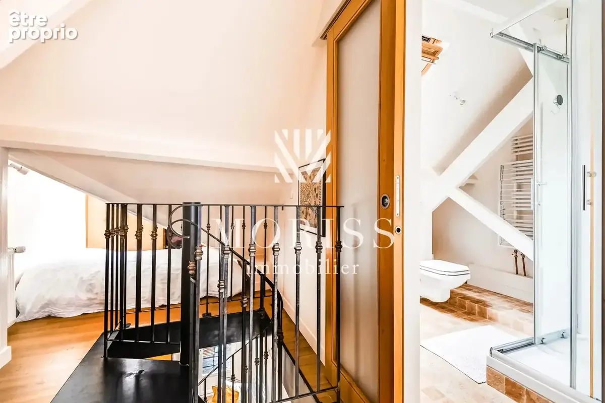 Magnifique duplex en dernier étage avec terrasse paris xv - photo 14