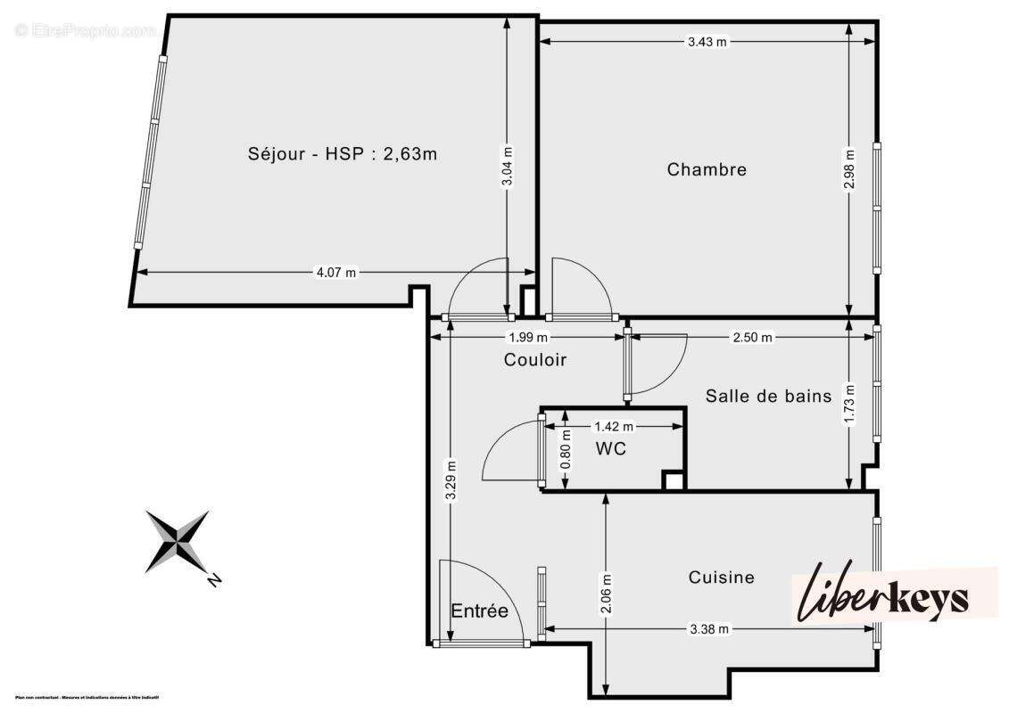 Appartement à PARIS-14E