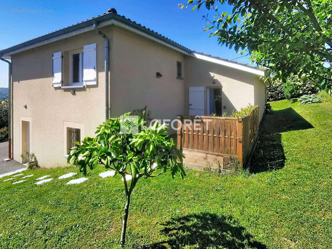 Maison d'architecte de 133 m² avec garage et jardin de 806 m² à Massieux - photo 2