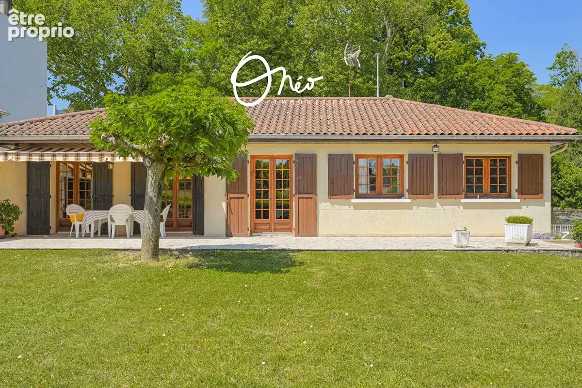 ST SYMPHORIEN D'OZON- Maison individuelle plain-pied de type T5 de 95 m2 avec 1139 m2 de jardin clôturé - photo 4