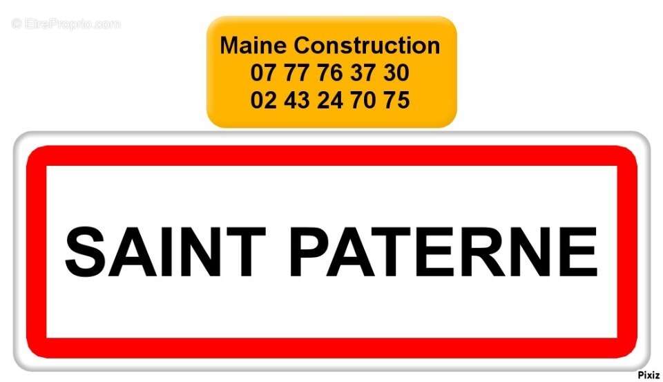 Terrain à SAINT-PATERNE