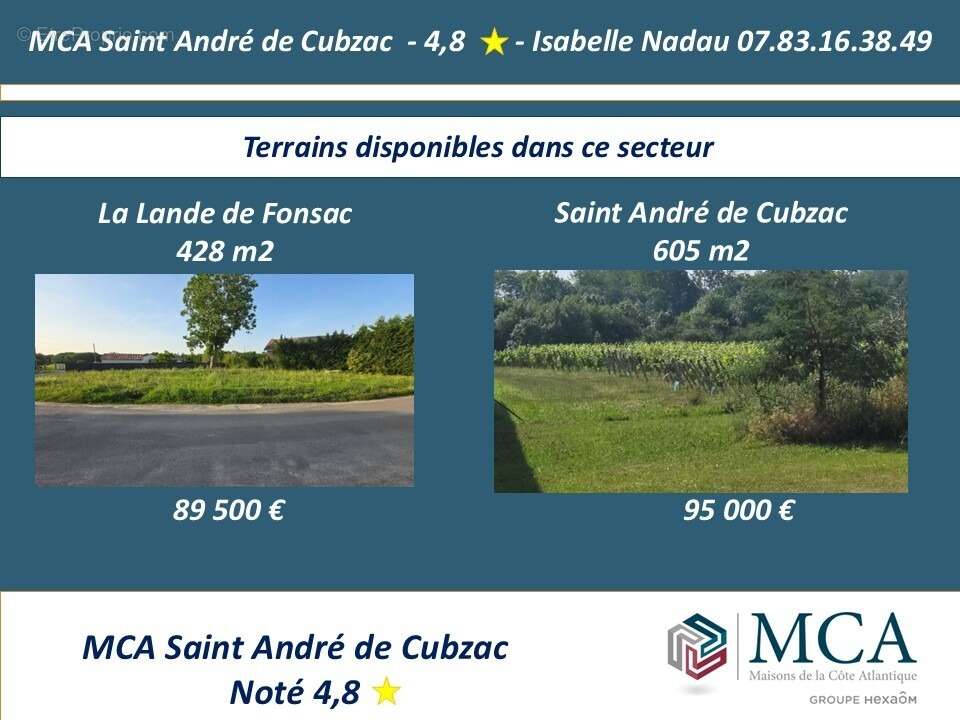 Terrain 453 m² à La Lande-De-Fronsac  - photo 2