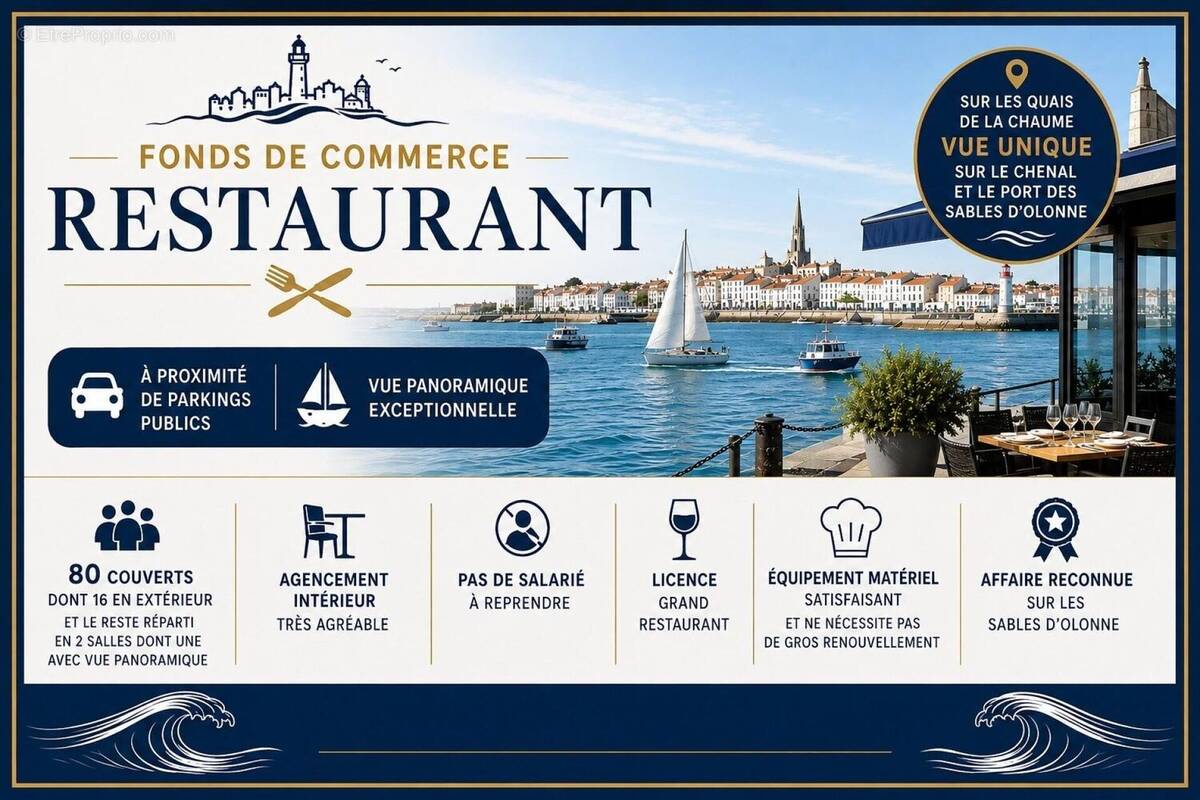 Photo 1 - Commerce à LES SABLES-D'OLONNE