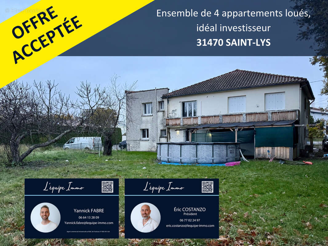 Appartement à SAINT-LYS