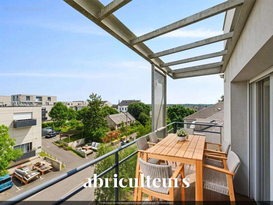 Appartement T3, moderne et lumineux - Ascenseur, balcon, parking - Rue Théophile Guillou, Saint-Herblain - photo 11