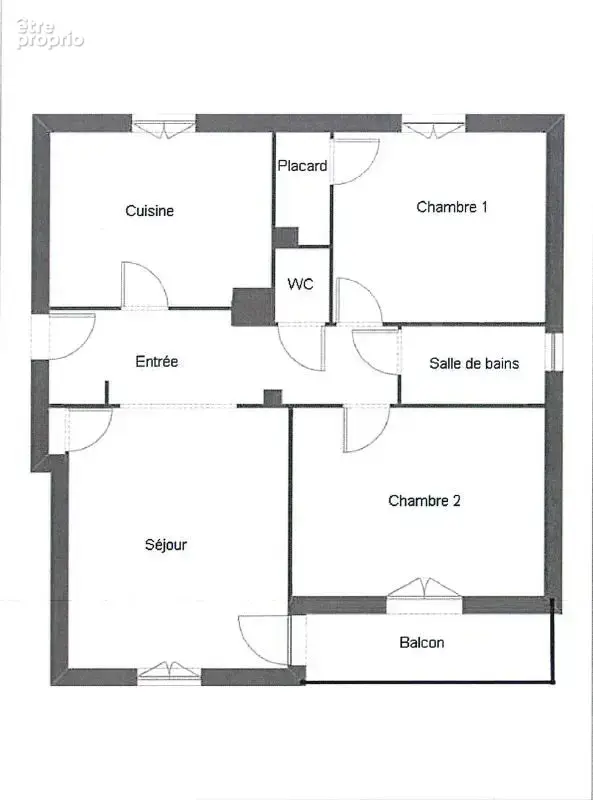 Appartement 3 pièces 60 m² à vendre à Romans-Sur-Isere (26100) - photo 4